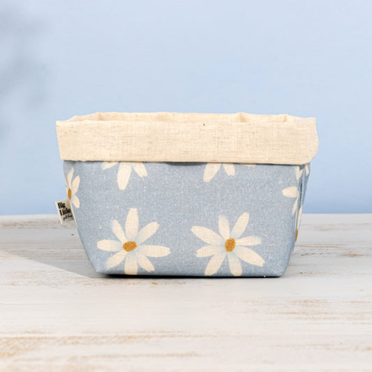 Blue Daisy - Fabric Box