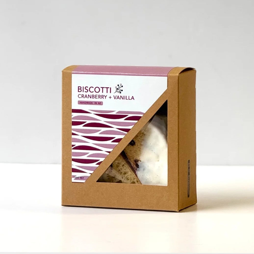 Cranberry and Vanilla Biscotti