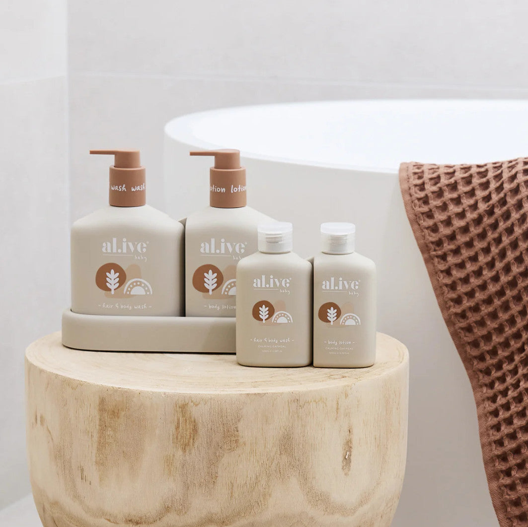 Al.ive Body Little Traveller Baby Wash & Lotion Travel Set