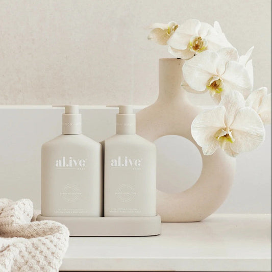 Al:ive Bathroom Duo - Wash and Lotion