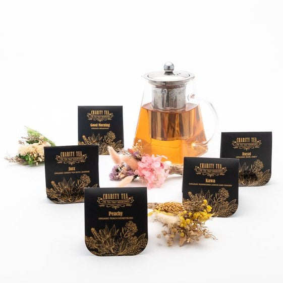 Enjoy premium, ethically sourced organic teas in compostable bags. Perfect for a gift box NZ or a delightful personal treat!