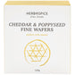 Cheddar & Poppyseed Wafers