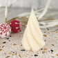 Hand-poured gingerbread tree candle from NZ. Perfect for your Christmas table or as a unique addition to your gift box NZ