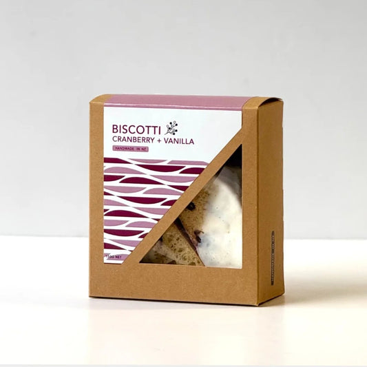 Cranberry and Vanilla Biscotti