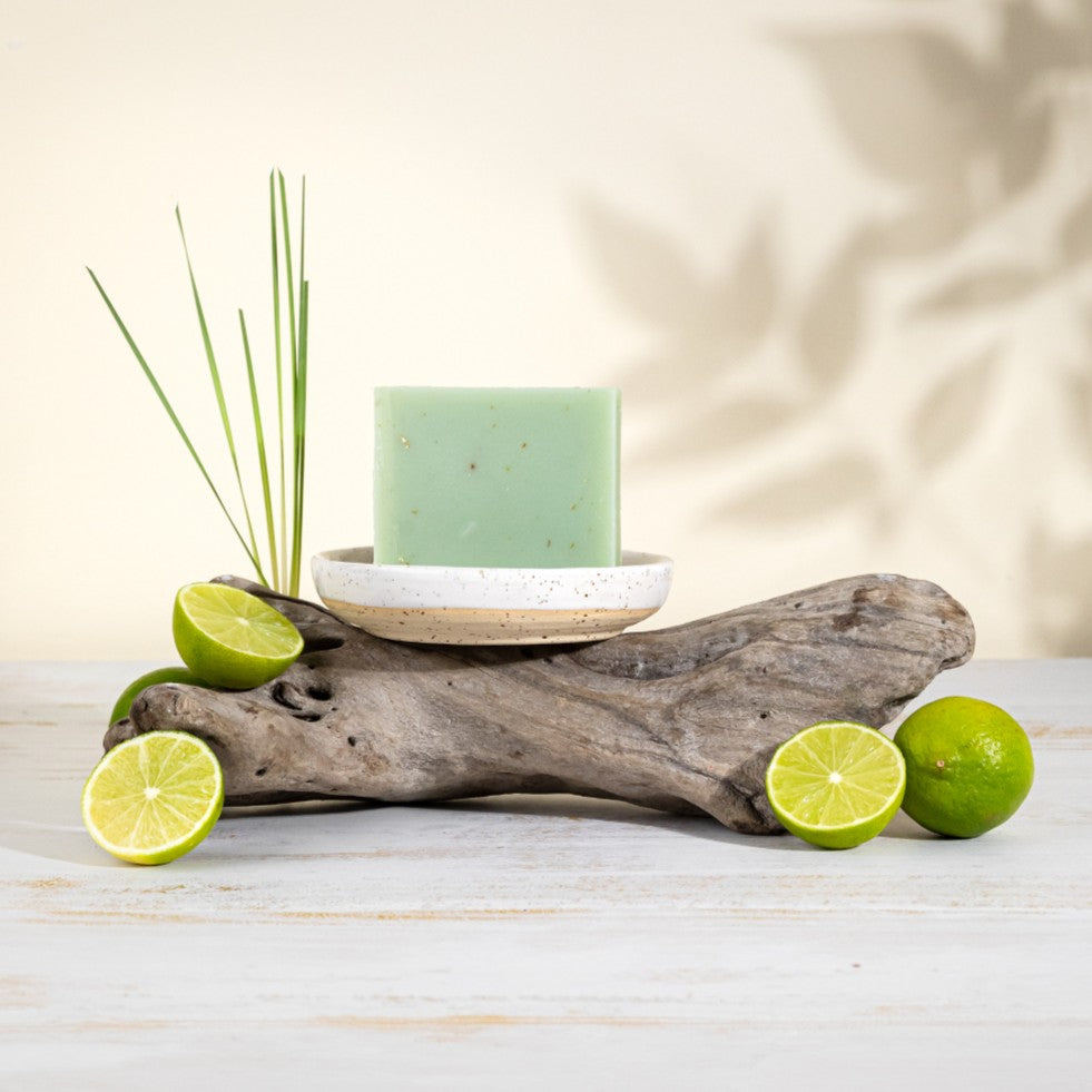 Handmade in Nelson, this refreshing lemongrass and lime soap by Global Soap is the perfect eco-friendly treat. Buy alone or add to a gift box!