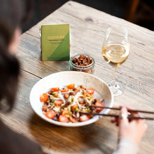 Lemongrass and Lime Cashews