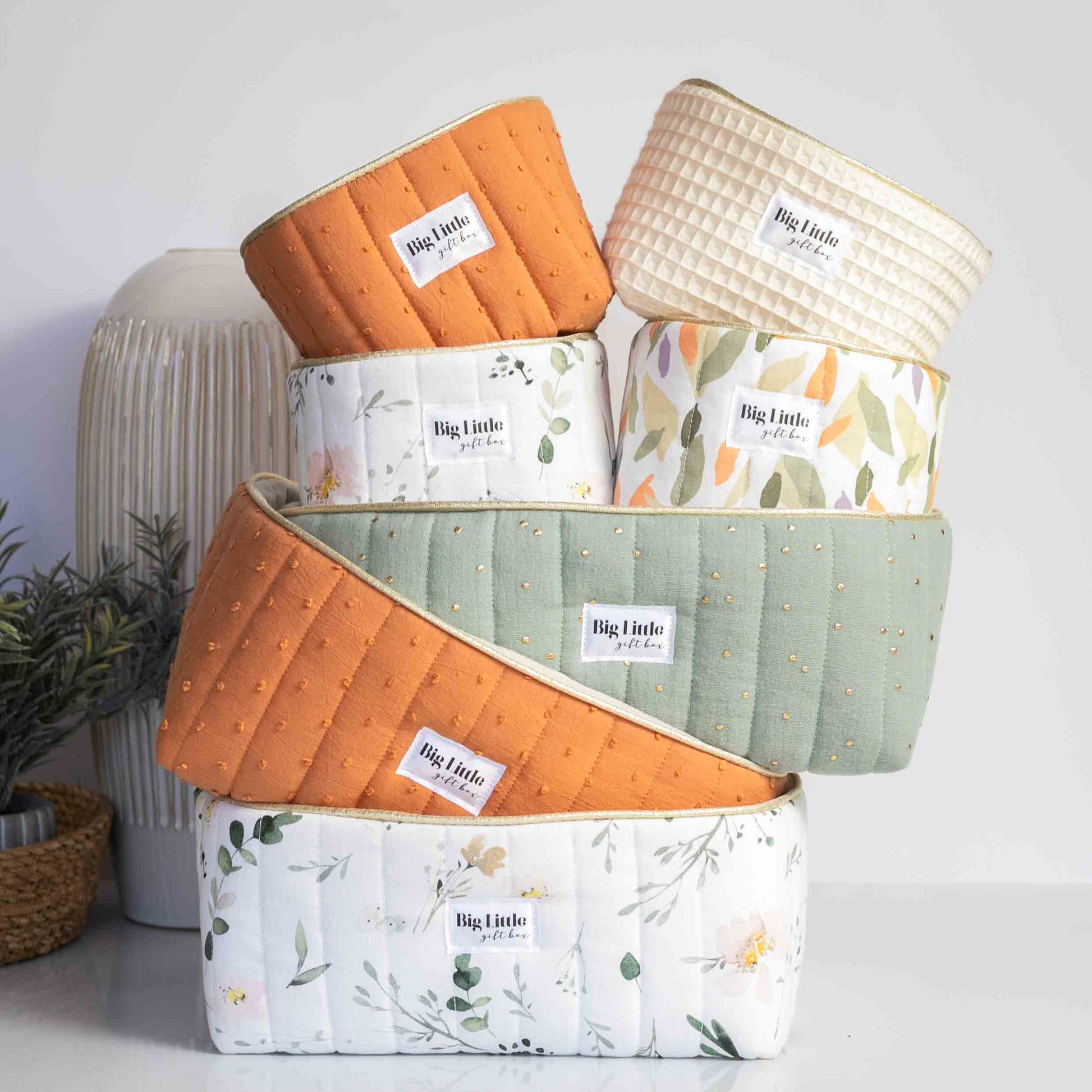 Explore eco-friendly quilted gift boxes NZ. Perfect for stylish, reusable gifting with beautiful patterns and sustainable materials