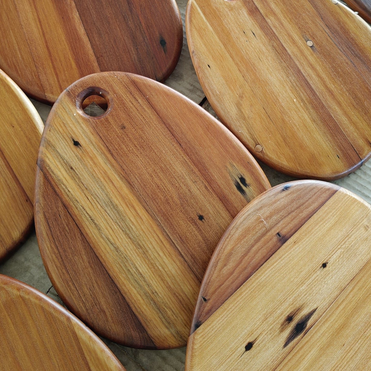 Reclaimed Timber Oval Cheese Board