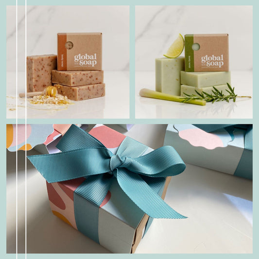 Discover a handcrafted Gift Box NZ with locally made Manuka & Milk, and Lime & Lemongrass soaps. Eco-friendly and beautifully gift wrapped