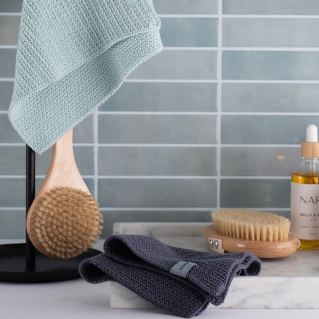 Ecovask Organic Cotton Face Cloths