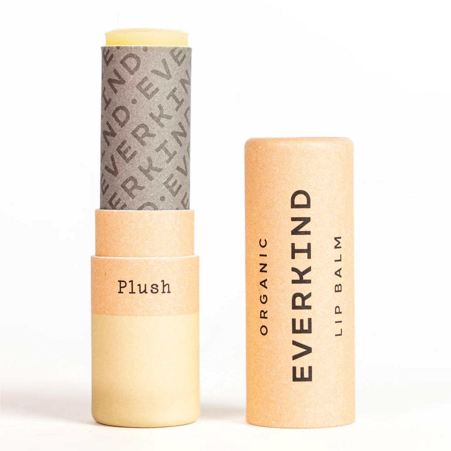 Plush is a delicately scented vanilla lip balm will nourish and protect your lips, leaving them feeling soft, supple, and simply glowing.Certified organic, cruelty free, and packaged in a home compostable tube that's sustainable, practical, and beautiful by design. Made in New Zealand by Everkind.