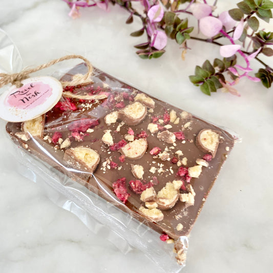 Biscuit and Berry Milk Chocolate Bar