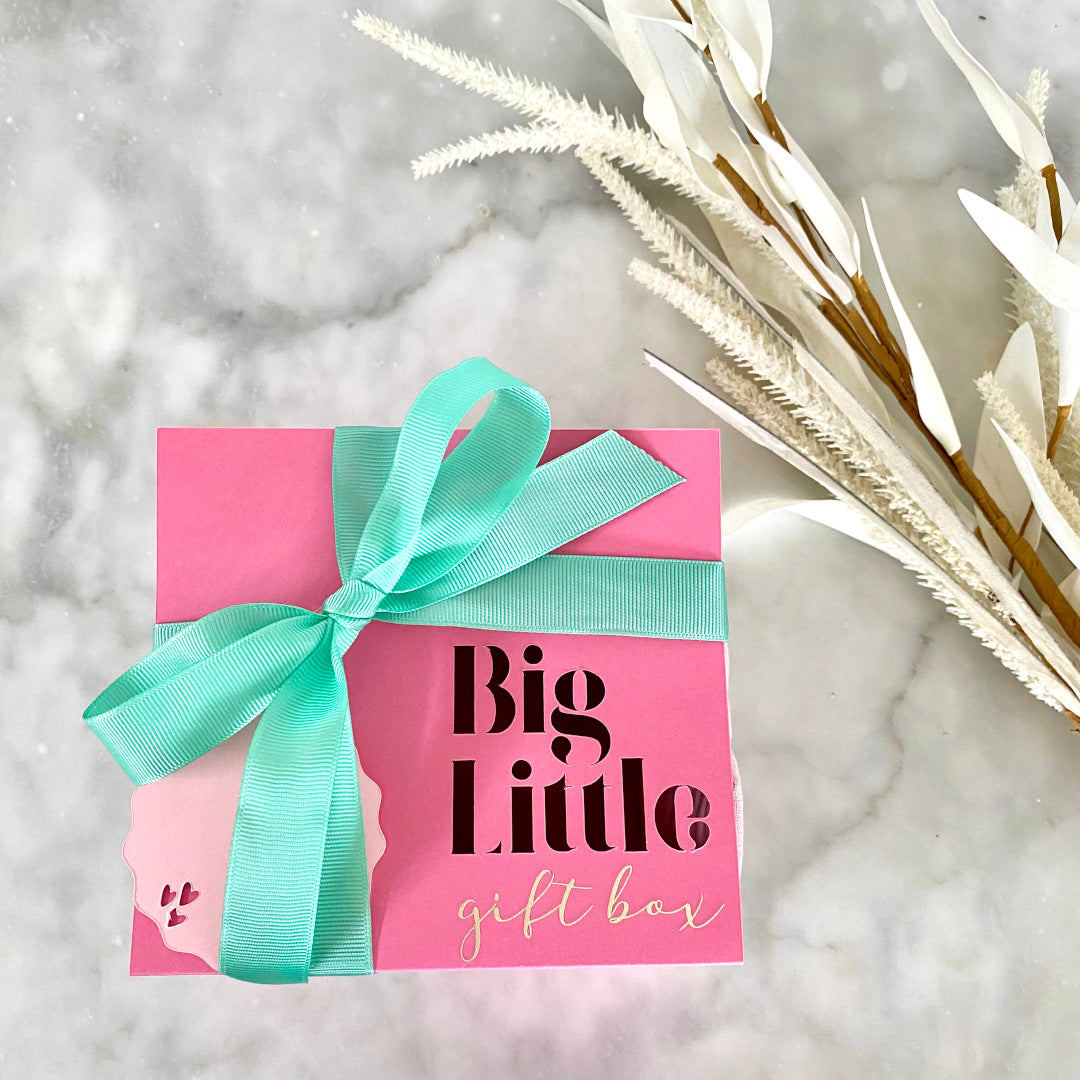 Gift Box NZ Pink Gingham Fabric Box NZ Delivery Empty gift box